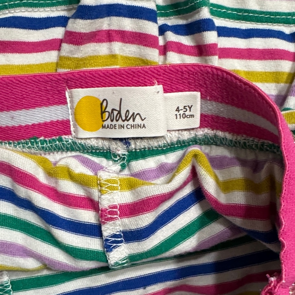 Colorful Striped and Pink Ruffled Kids Skirts - Picture 3 of 5
